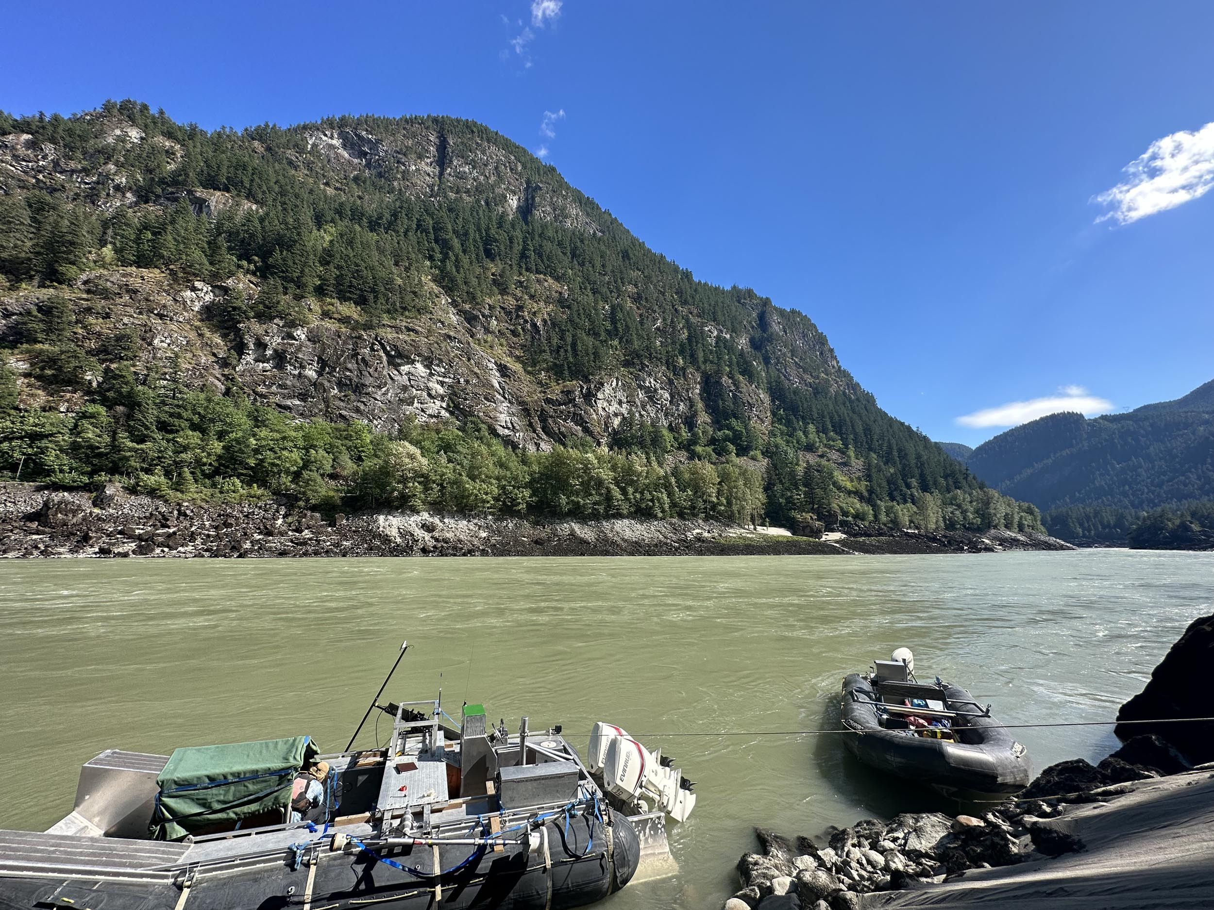 Riding the Edge in the Fraser Canyon