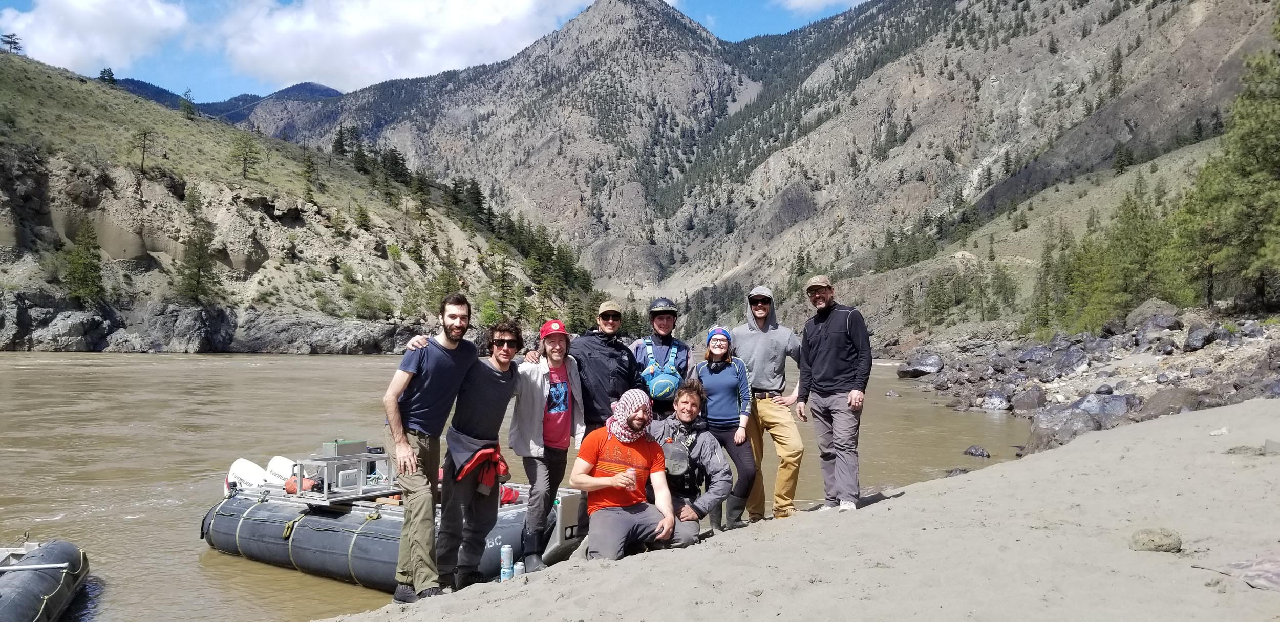 Riding the Edge in the Fraser Canyon